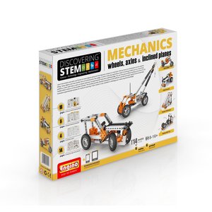 Конструктор Engino STEM Механіка: колеса, осі та похилі площини